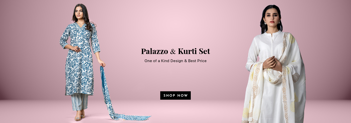 Palazzo & Kurti Set