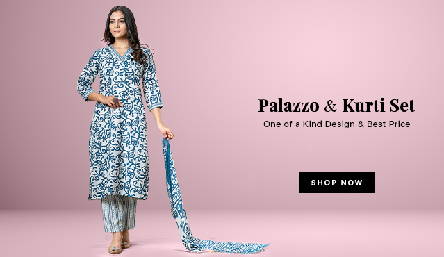 Palazzo & Kurti Set