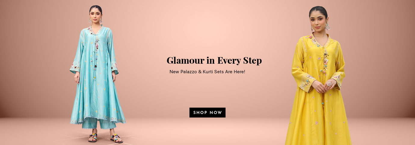 Palazzo & Kurti Set